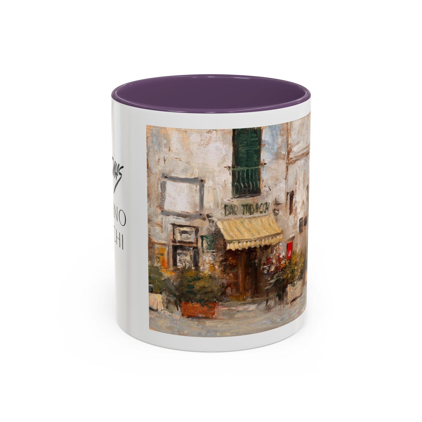 Scansano Tabacchi - Elegant Event Themed Coffee Mug - 11oz & 15oz - Italian Landscapes - Andy Thomas Designs