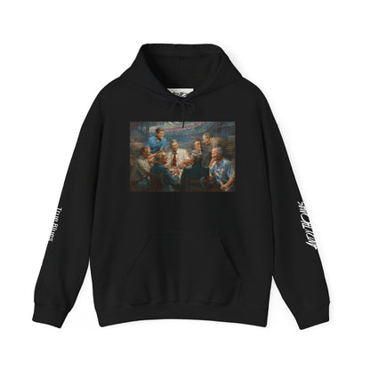True Blues — Presidents Playing Poker Portrait Pullover