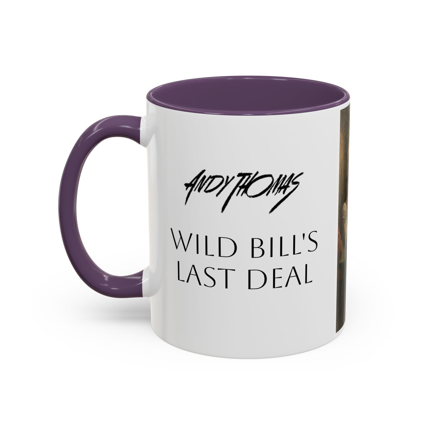 Wild Bill's Last Deal | Vintage Poker Western Art Coffee Mug - 11 & 15 oz