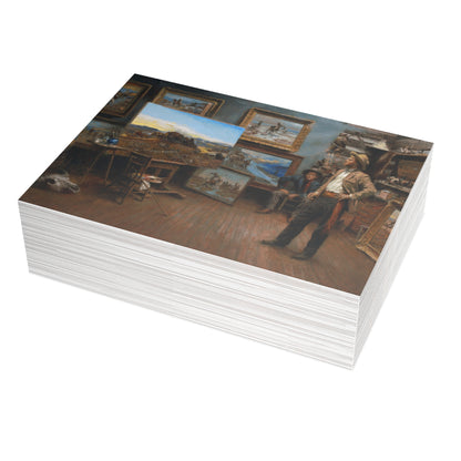 Note Cards: Russell Paints a Masterpiece - Envelopes Included