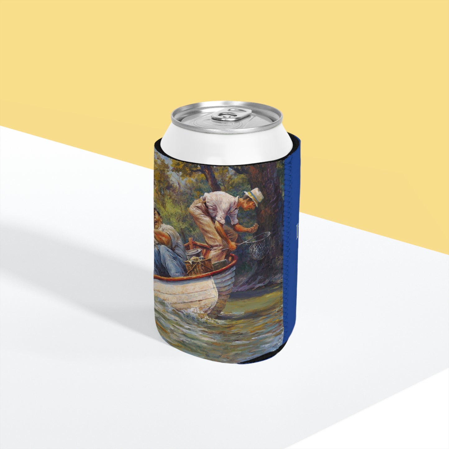It's a Big One - Fishing-Themed Can Cooler Sleeve