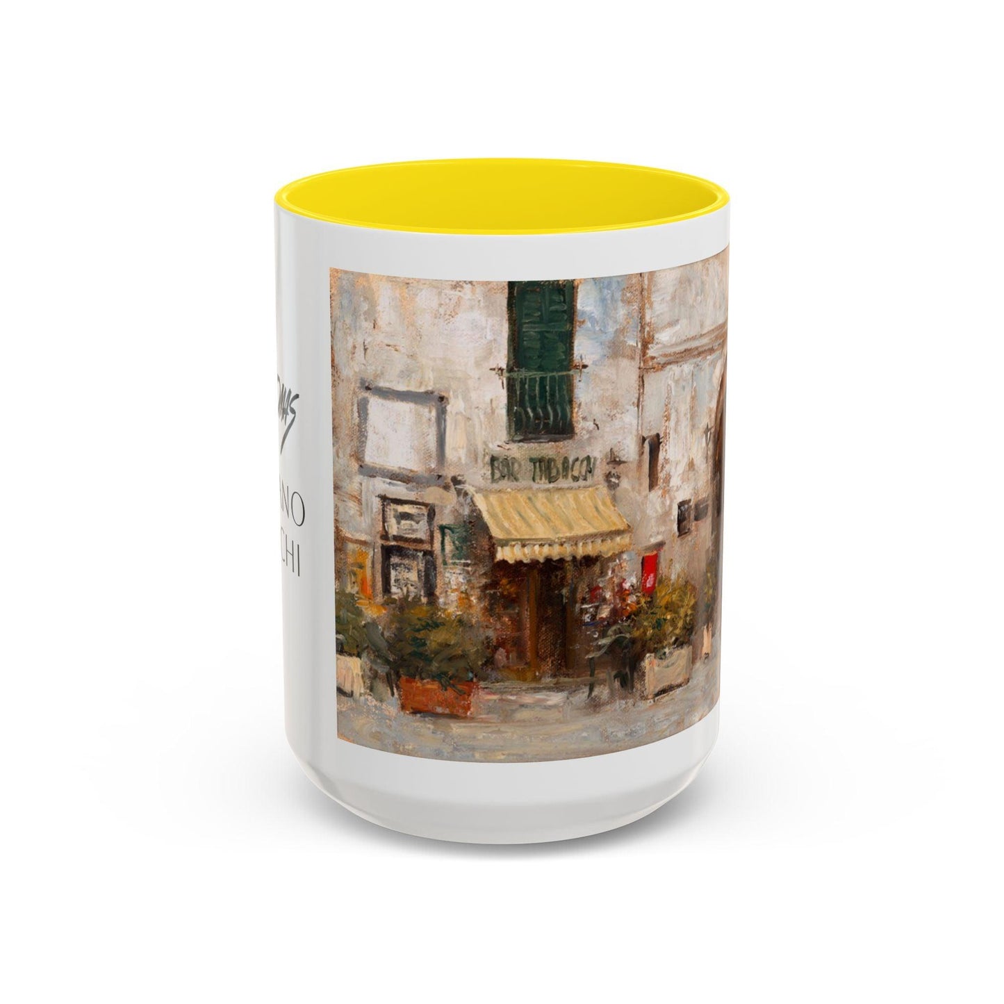 Scansano Tabacchi - Elegant Event Themed Coffee Mug - 11oz & 15oz - Italian Landscapes - Andy Thomas Designs