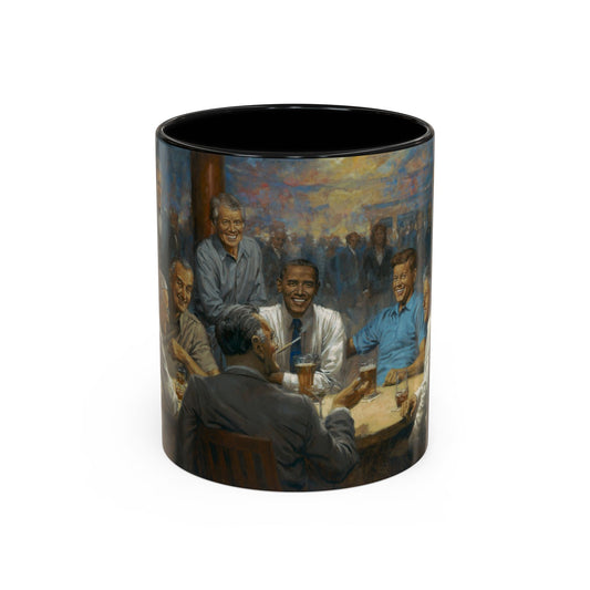 The Democrat Club Coffee Mug - 11oz & 15oz - Past Democrat Presidents Social Club with Obama