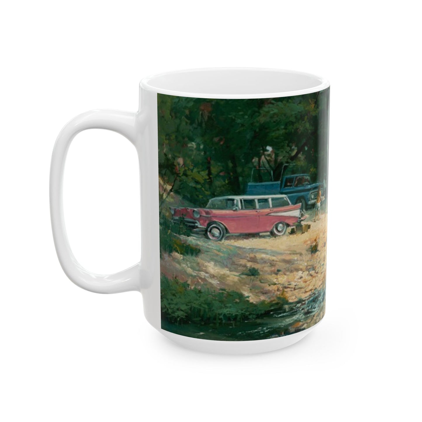 Grandma at the Lake | Ceramic Mug — Coffee Cup (11oz/15oz)