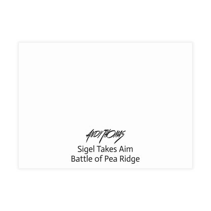 Note Cards: Sigel Takes Aim - Envelopes Included