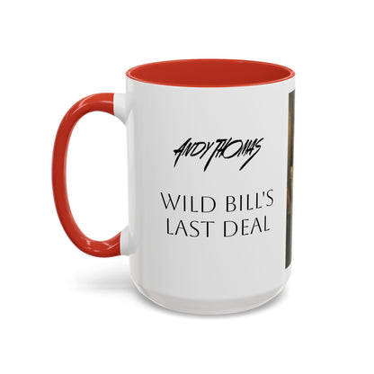 Wild Bill's Last Deal | Vintage Poker Western Art Coffee Mug - 11 & 15 oz - Andy Thomas Designs