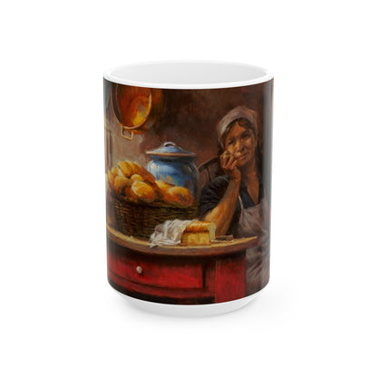 After Dinner Drink | Ceramic Mug — Vintage Country Life Coffee Cup (11oz/15oz)