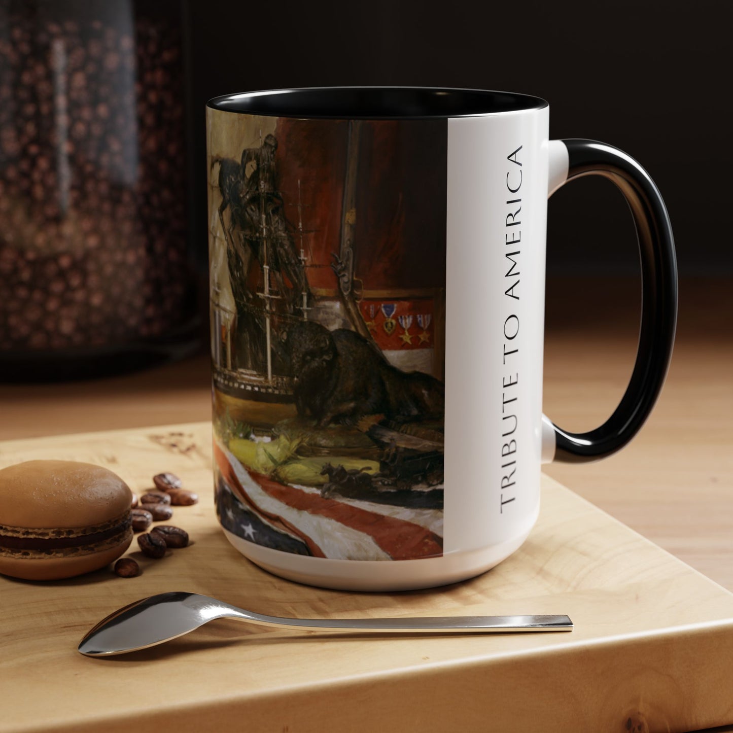 Tribute to America Coffee Mug - 11oz & 15oz - Veterans & Service members