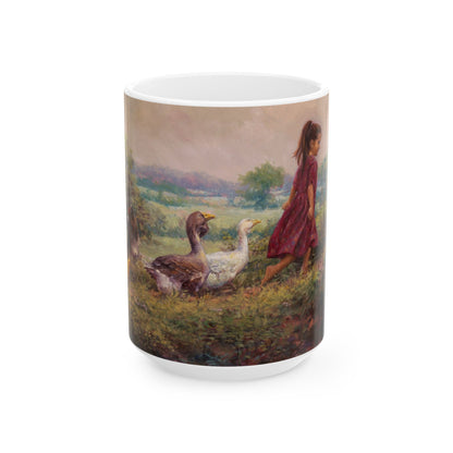Country Companions | Ceramic Mug — Coffee Cup (11oz/15oz)