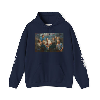 True Blues — Presidents Playing Poker Portrait Pullover