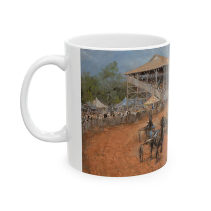 A Day at the Races | Ceramic Mug — Coffee Cup (11oz/15oz)
