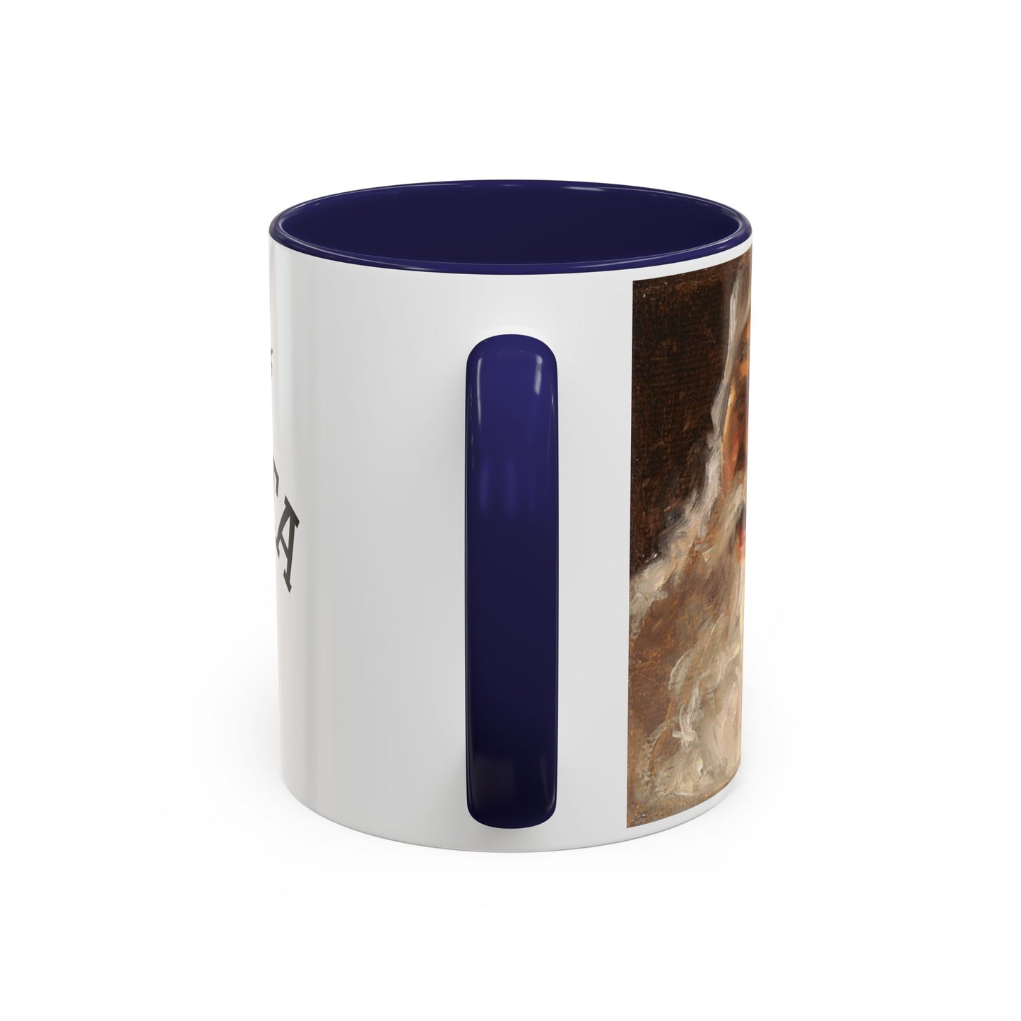 Santa Accent Coffee Mug - Holiday Gift, Christmas Decor, Santa Lover's Mug, Ceramic Coffee Cup, Unique Santa Mug