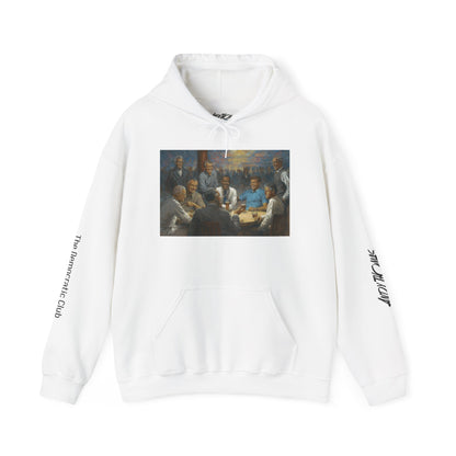 The Democratic Club Hoodie — Presidential Group Portrait Pullover
