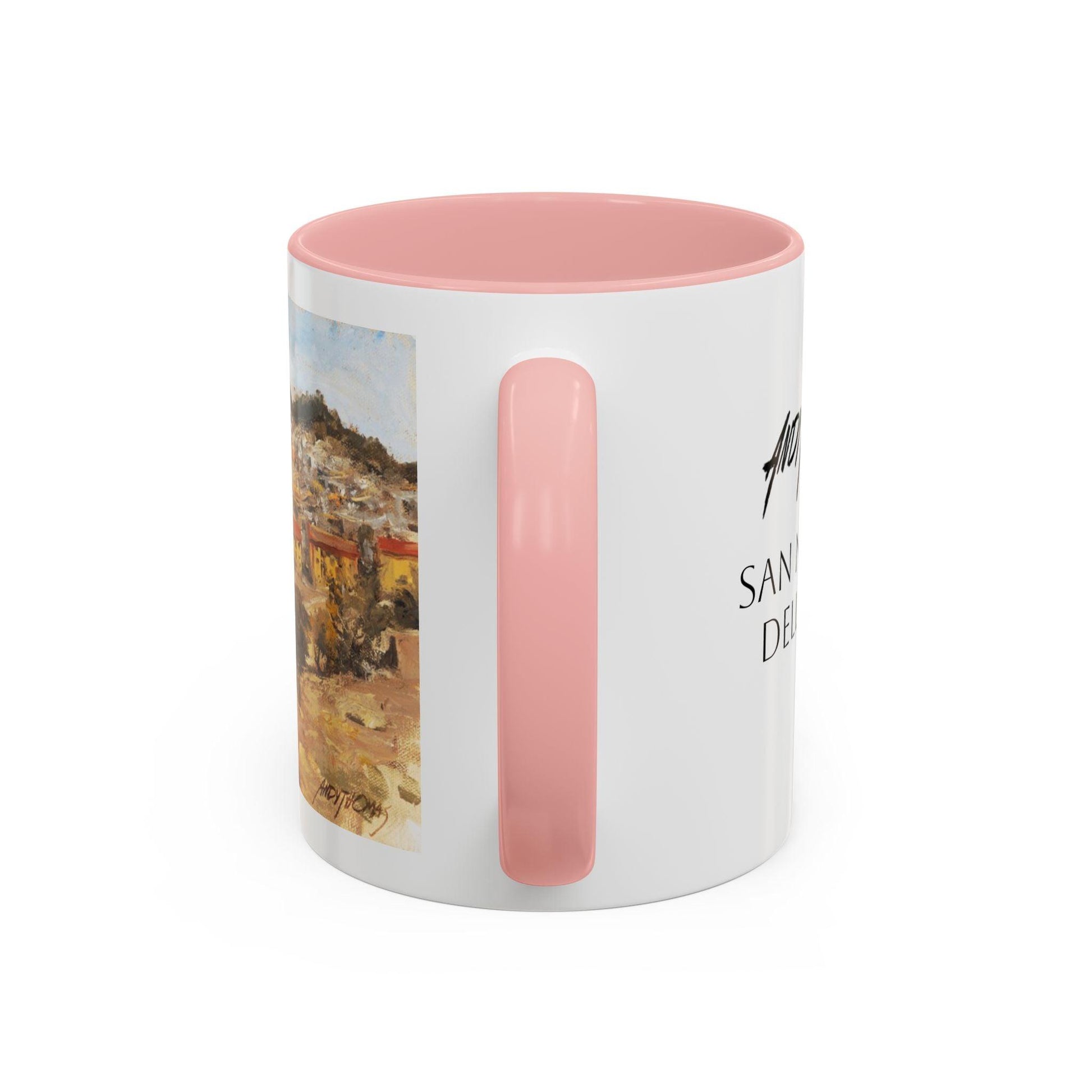 San Nicola dell'Alto - Elegant Accented Coffee Mug - 11oz & 15oz - Italian Landscapes - Andy Thomas Designs