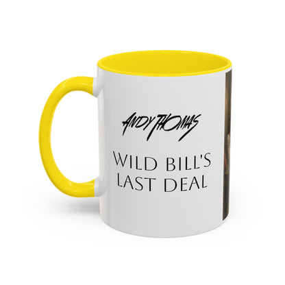 Wild Bill's Last Deal | Vintage Poker Western Art Coffee Mug - 11 & 15 oz - Andy Thomas Designs