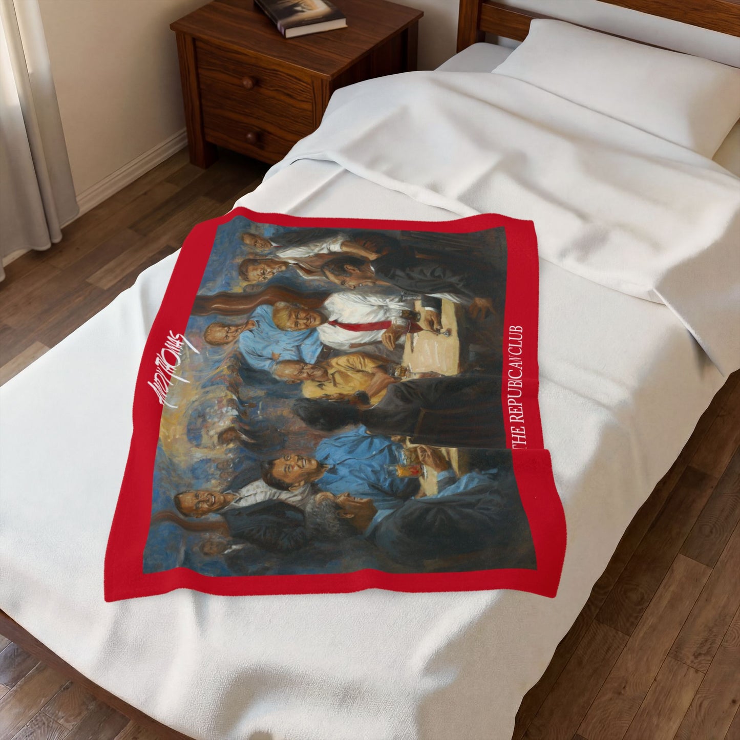 The Republican Club - Velveteen Plush Blanket