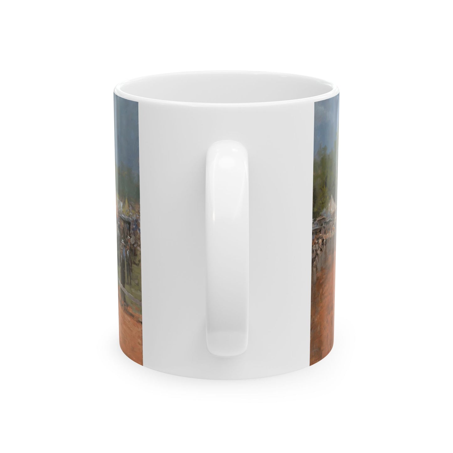 A Day at the Races | Ceramic Mug — Coffee Cup (11oz/15oz)