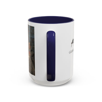 Grand Ol' Gang - Elegant Accent Coffee Mug 11oz & 15oz - US Presidents Playing Poker - Andy Thomas Designs