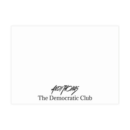 Postcards: The Dem. Club | US Presidents with Obama Postcard Bundle - Envelopes Included - Andy Thomas Designs