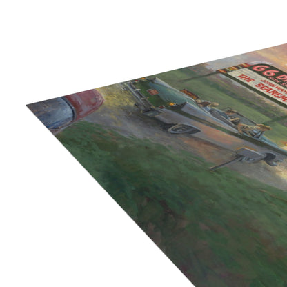 Note Cards: 66 Drive-in | Route 66 Theatre - Envelopes Included