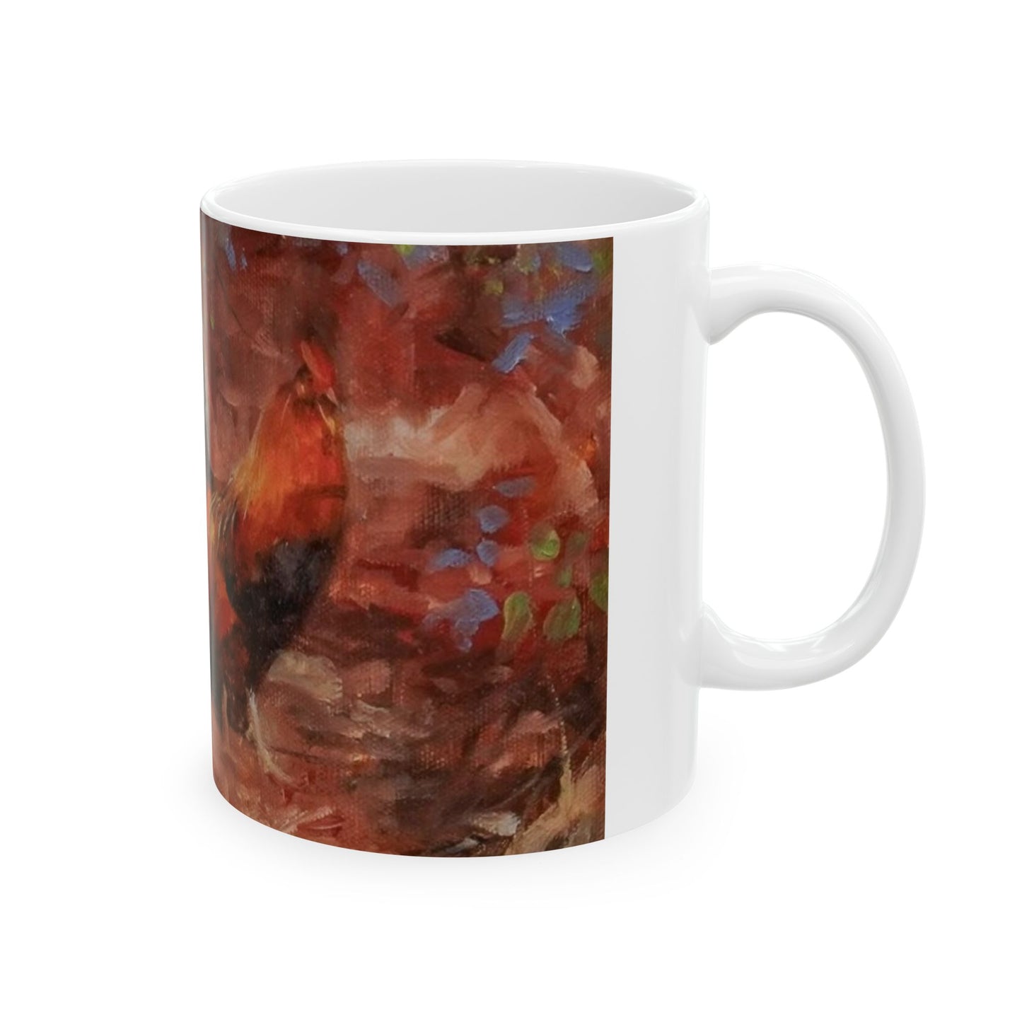 Rooster | Country | Farm | Ceramic Mug — Coffee Cup (11oz/15oz)