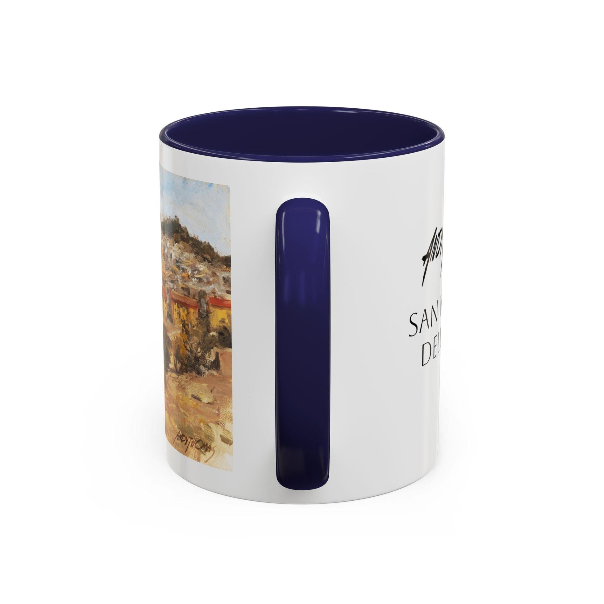 San Nicola dell'Alto - Elegant Accented Coffee Mug - 11oz & 15oz - Italian Landscapes - Andy Thomas Designs