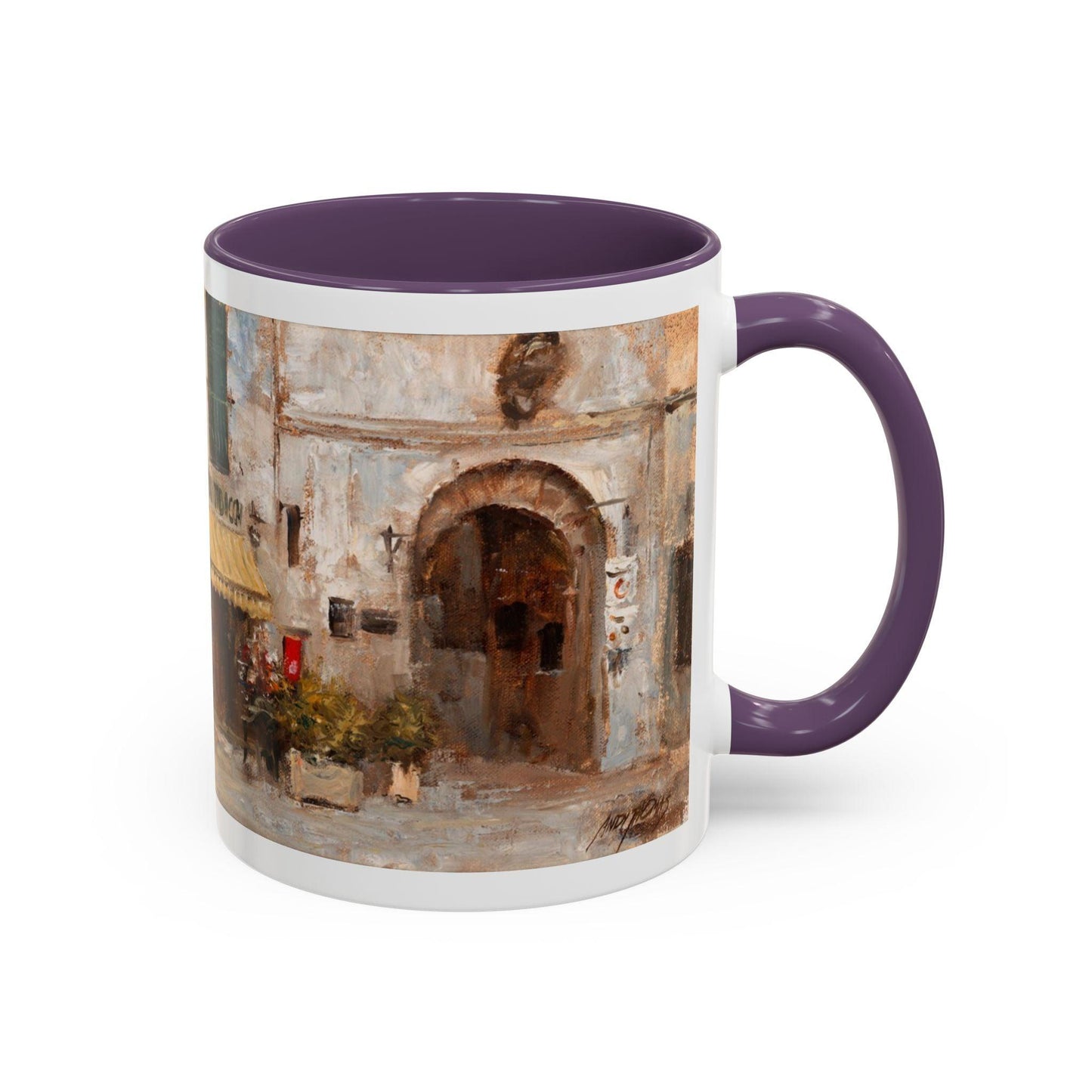 Scansano Tabacchi - Elegant Event Themed Coffee Mug - 11oz & 15oz - Italian Landscapes - Andy Thomas Designs