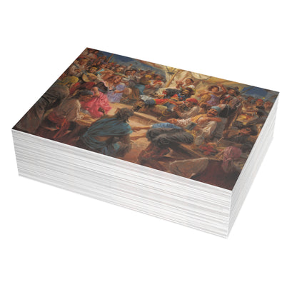 Note Cards: And The Banded Played On | Pirate Party. Musicians - Envelopes Included