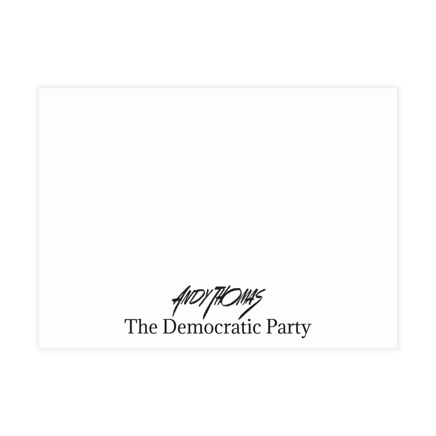 Postcards: The Dem. Party | US Presidents Whitehouse Postcard Bundle - Envelopes Included - Andy Thomas Designs