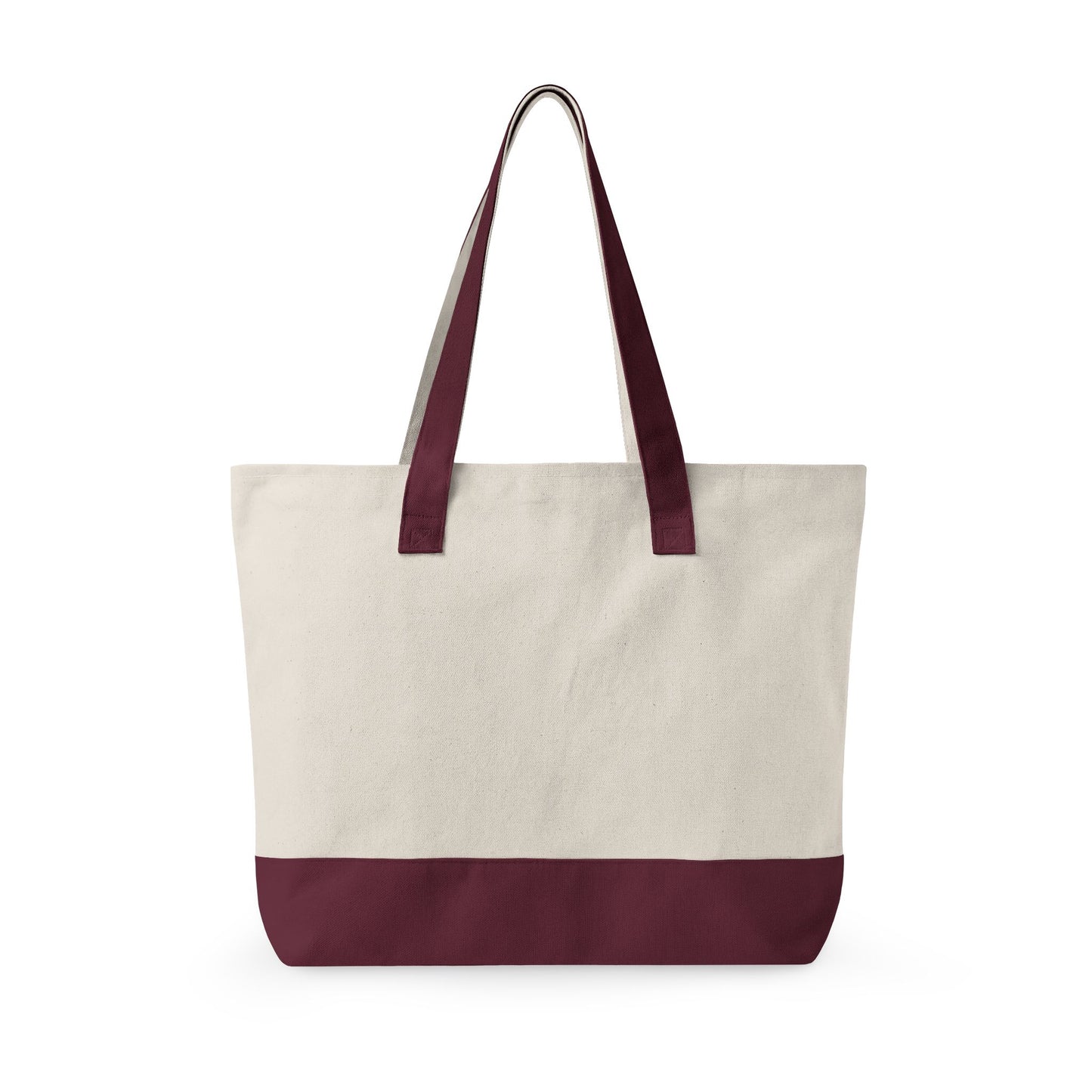 Russian Ballet - Canvas Tote Bag with Ballet Dancers Print — Zippered Beach & Dance Studio Tote