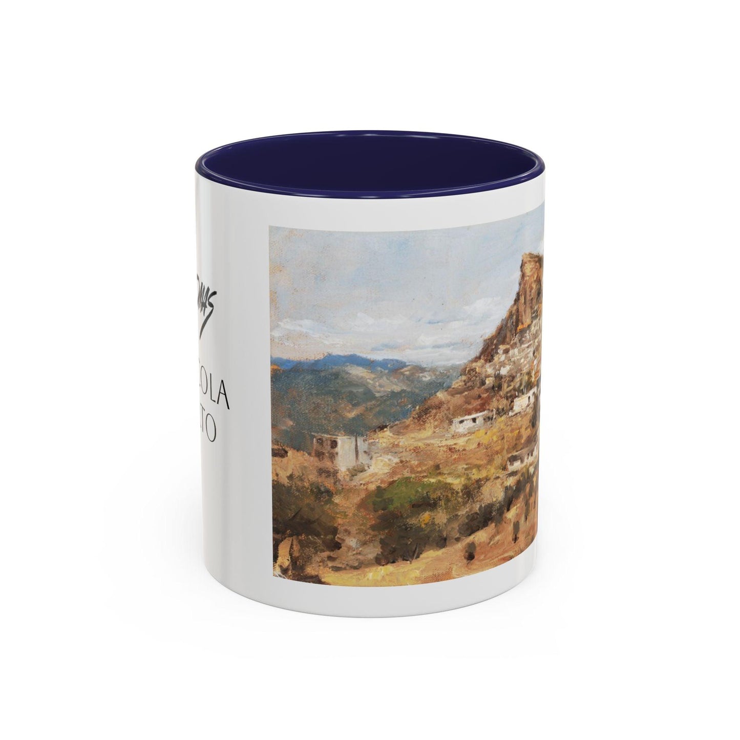 San Nicola dell'Alto - Elegant Accented Coffee Mug - 11oz & 15oz - Italian Landscapes - Andy Thomas Designs