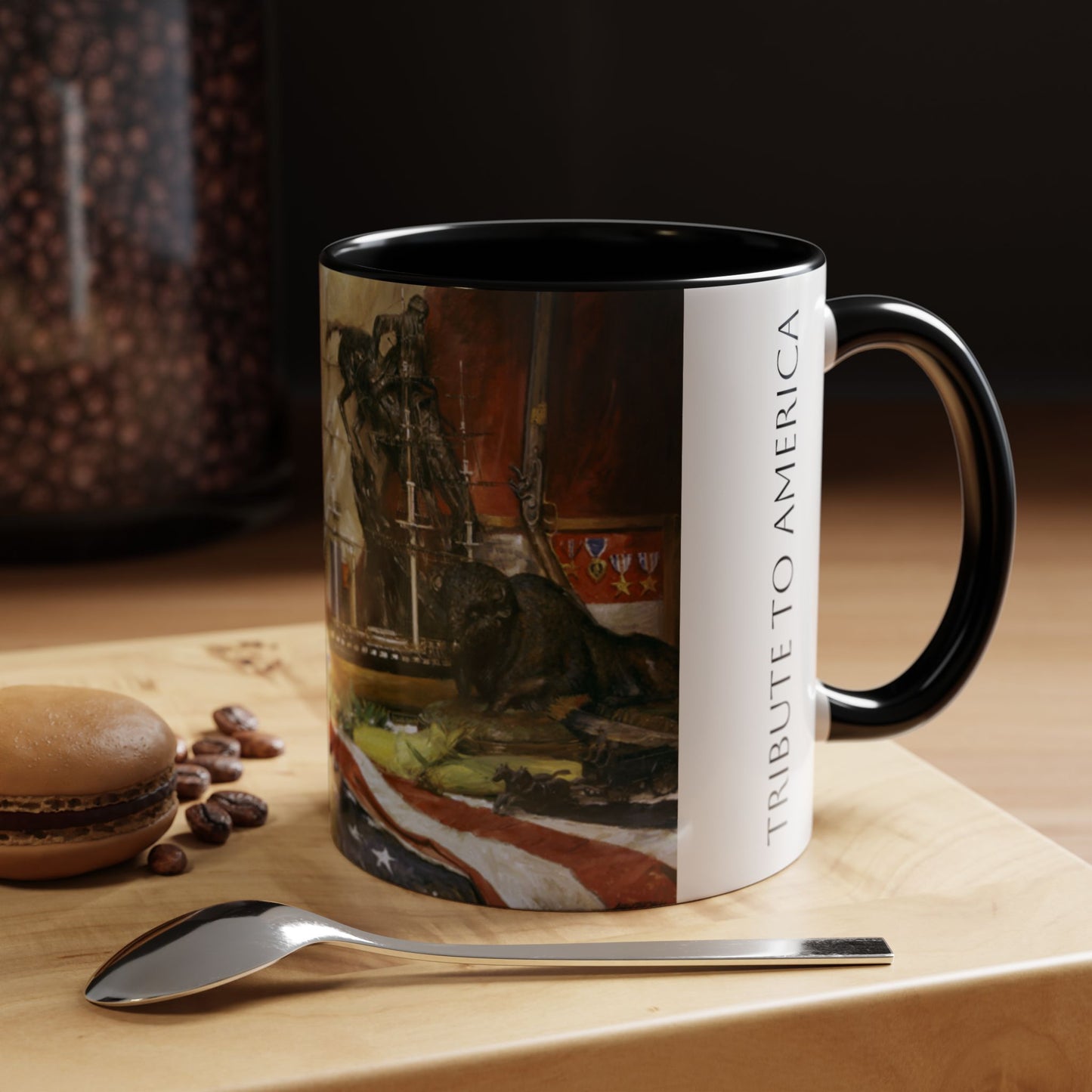 Tribute to America Coffee Mug - 11oz & 15oz - Veterans & Service members