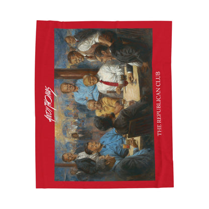 The Republican Club - Velveteen Plush Blanket