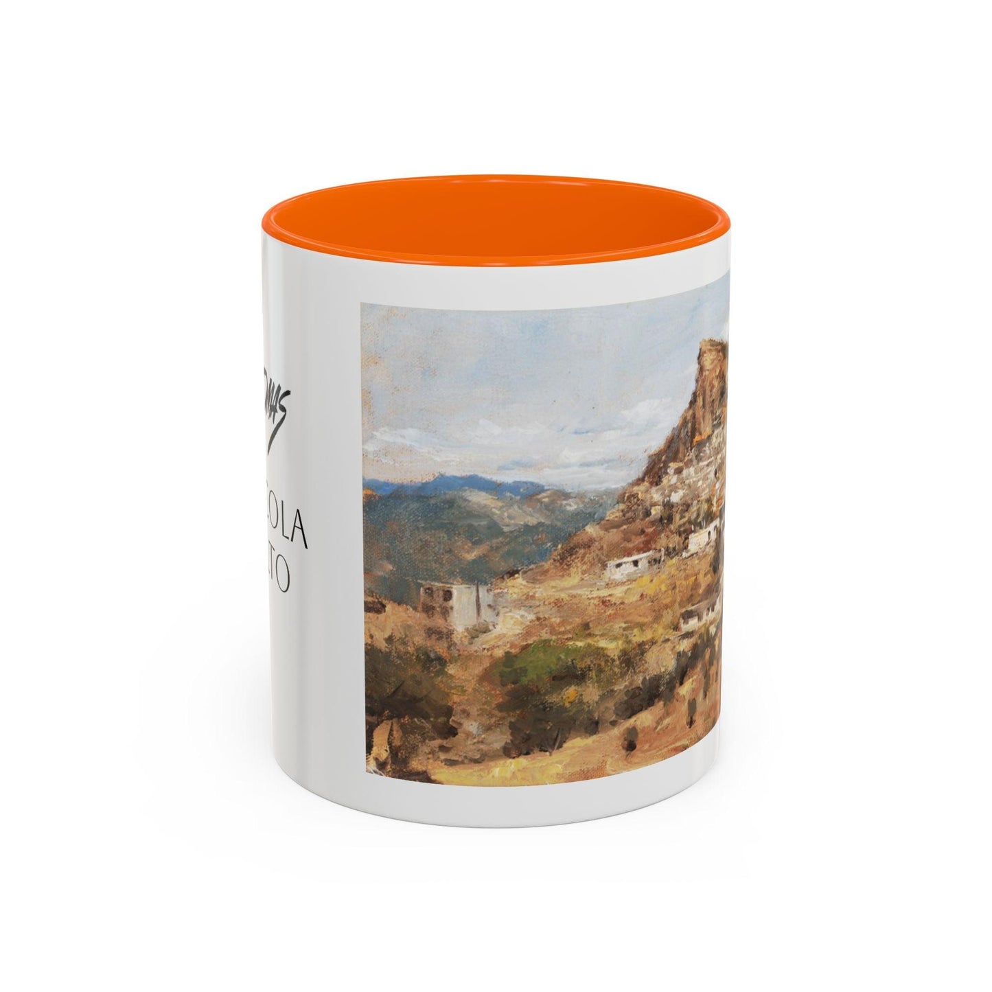 San Nicola dell'Alto - Elegant Accented Coffee Mug - 11oz & 15oz - Italian Landscapes - Andy Thomas Designs