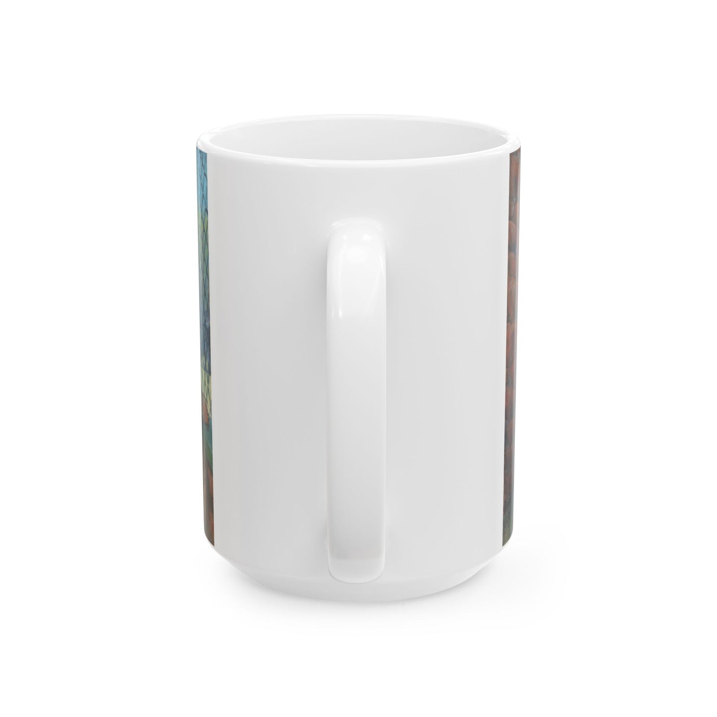 Watch the High Inside Pitch | Boys Baseball Team | Coaching | Ceramic Mug — Coffee Cup (11oz/15oz)