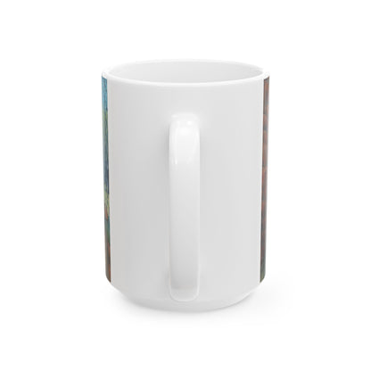 Watch the High Inside Pitch | Boys Baseball Team | Coaching | Ceramic Mug — Coffee Cup (11oz/15oz)