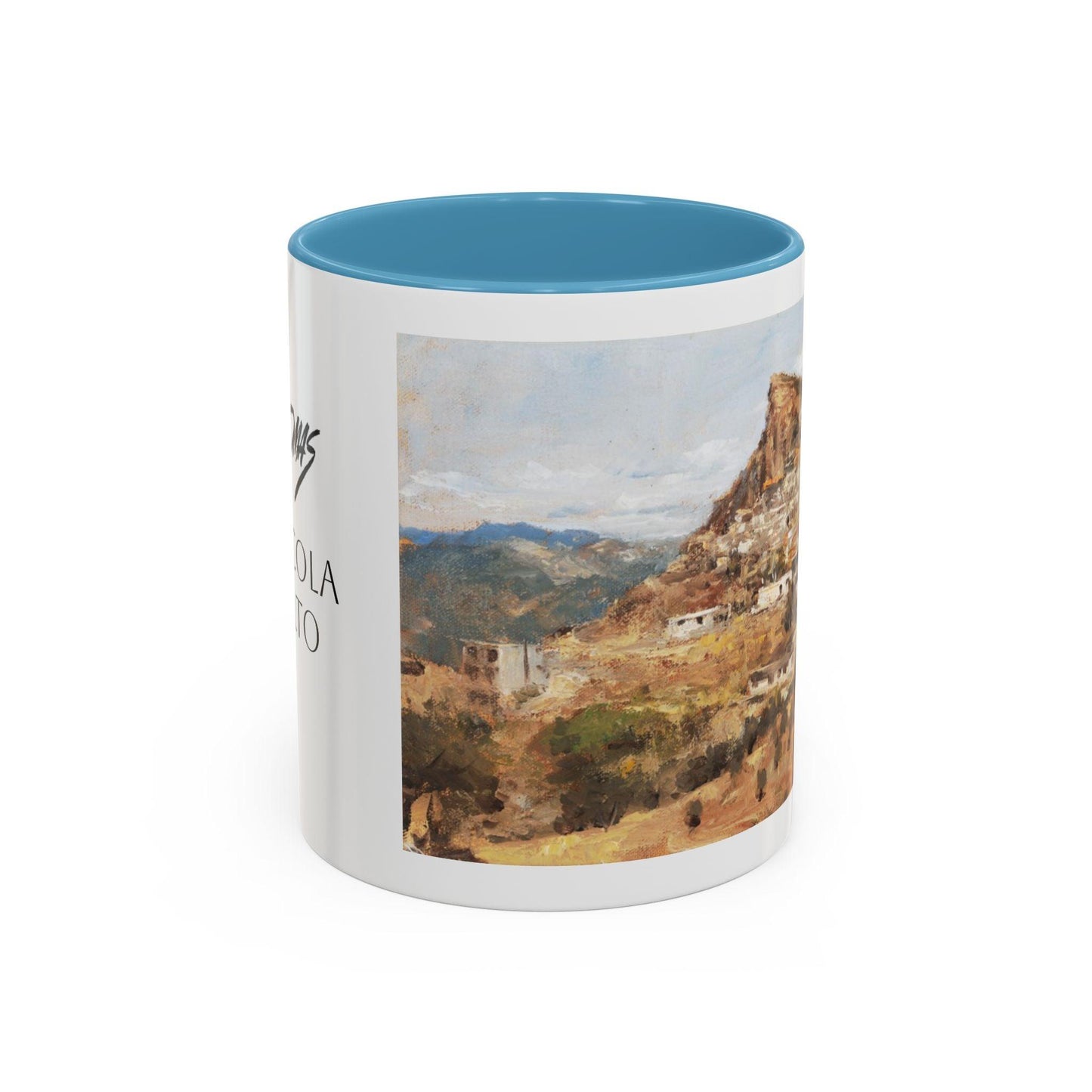 San Nicola dell'Alto - Elegant Accented Coffee Mug - 11oz & 15oz - Italian Landscapes - Andy Thomas Designs