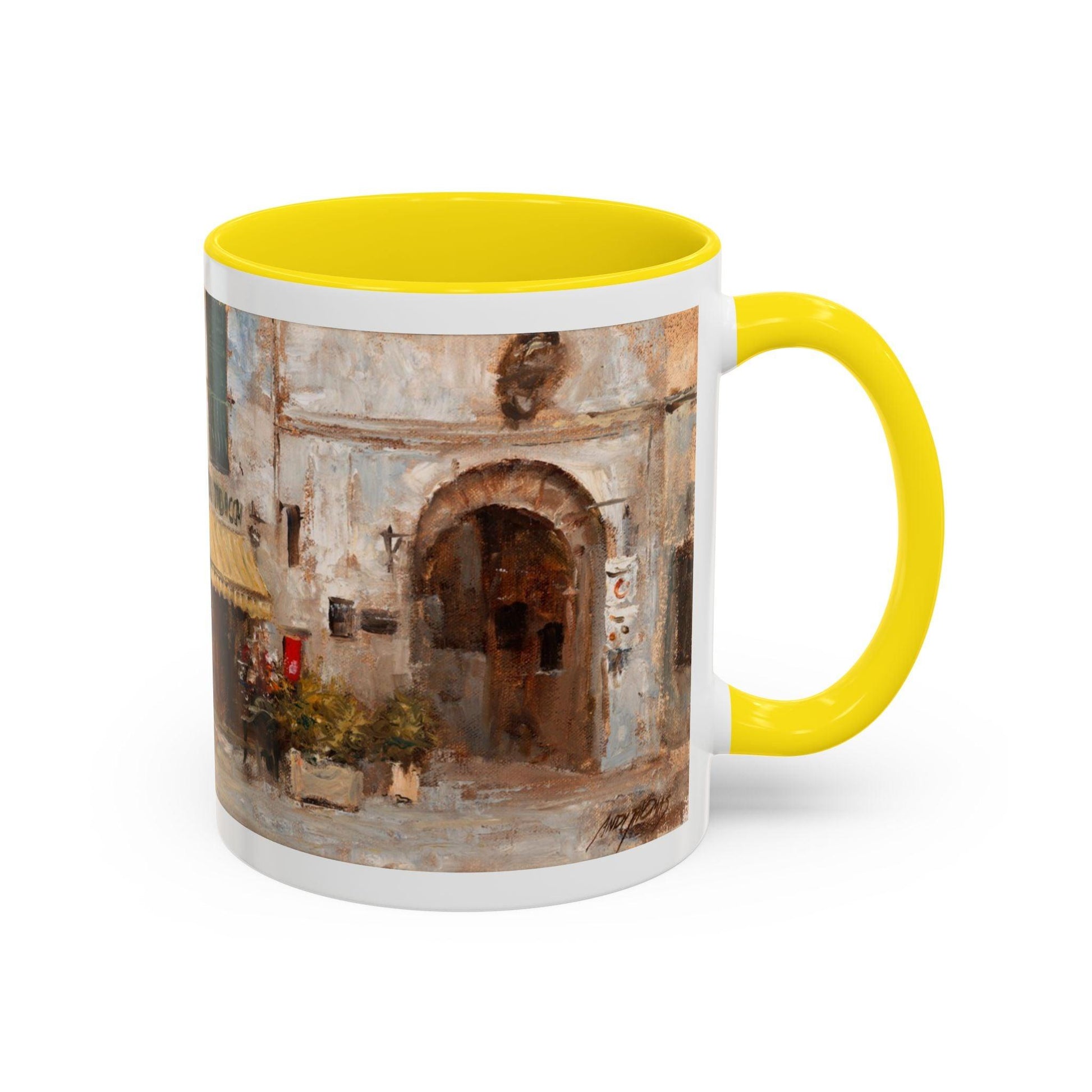 Scansano Tabacchi - Elegant Event Themed Coffee Mug - 11oz & 15oz - Italian Landscapes - Andy Thomas Designs