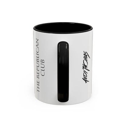 The Republican Club Coffee Mug -  Elegant Accent Coffee Mug 11oz & 15oz - Presidential Gathering Design feat. Trump