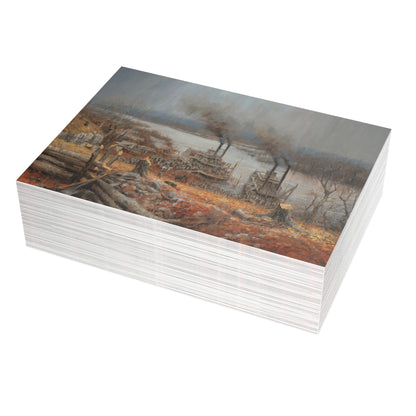 Note Cards: An Unfinished Fort - Envelopes Included
