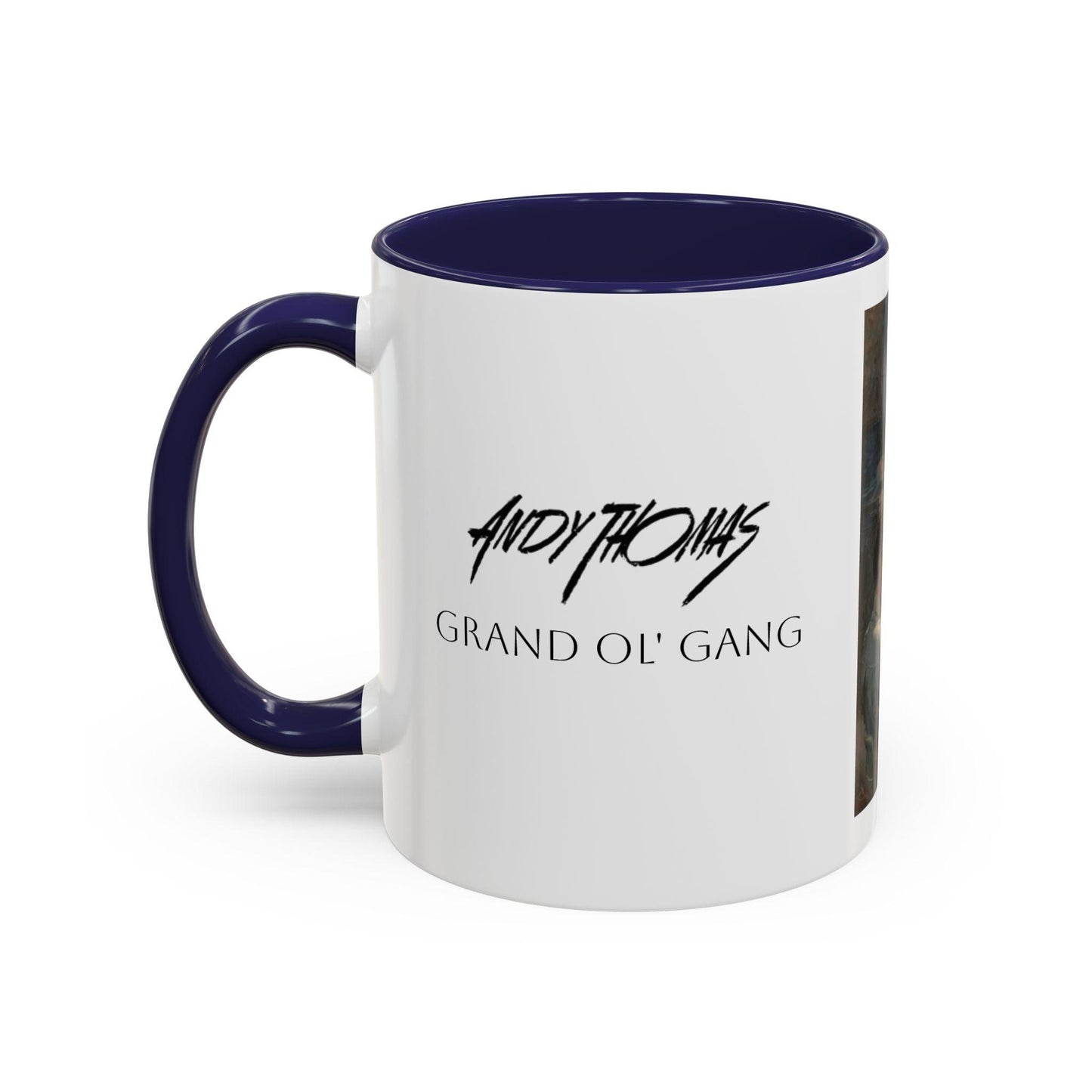 Grand Ol' Gang - Elegant Accent Coffee Mug 11oz & 15oz - US Presidents Playing Poker - Andy Thomas Designs