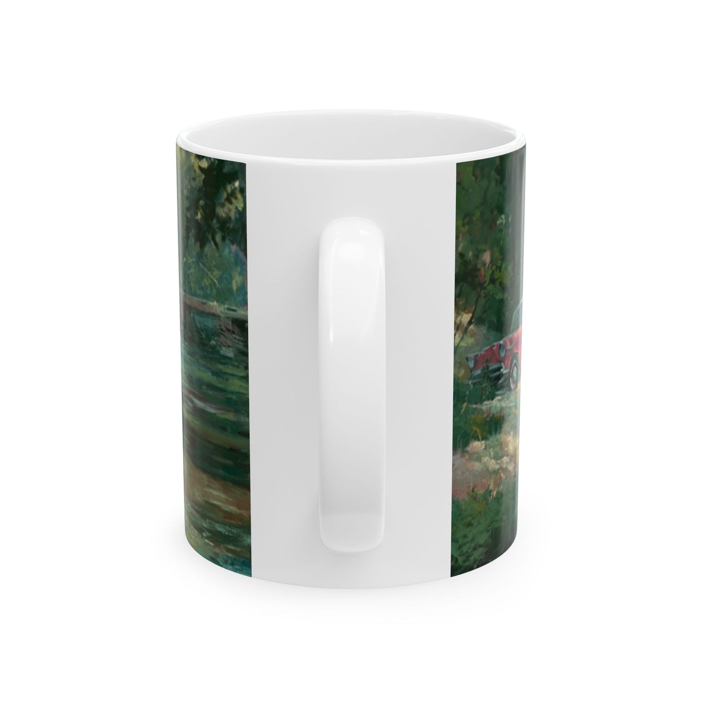 Grandma at the Lake | Ceramic Mug — Coffee Cup (11oz/15oz)