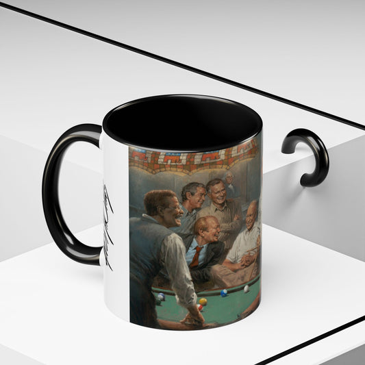 Callin the Blue Coffee Mug - Elegant Accent Coffee Mug 11oz & 15oz with Presidential Gathering Design