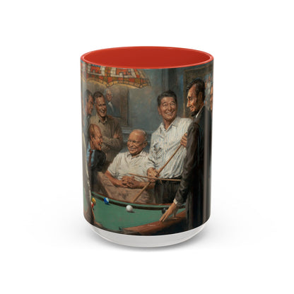 Callin the Blue Coffee Mug - Elegant Accent Coffee Mug 11oz & 15oz with Presidential Gathering Design