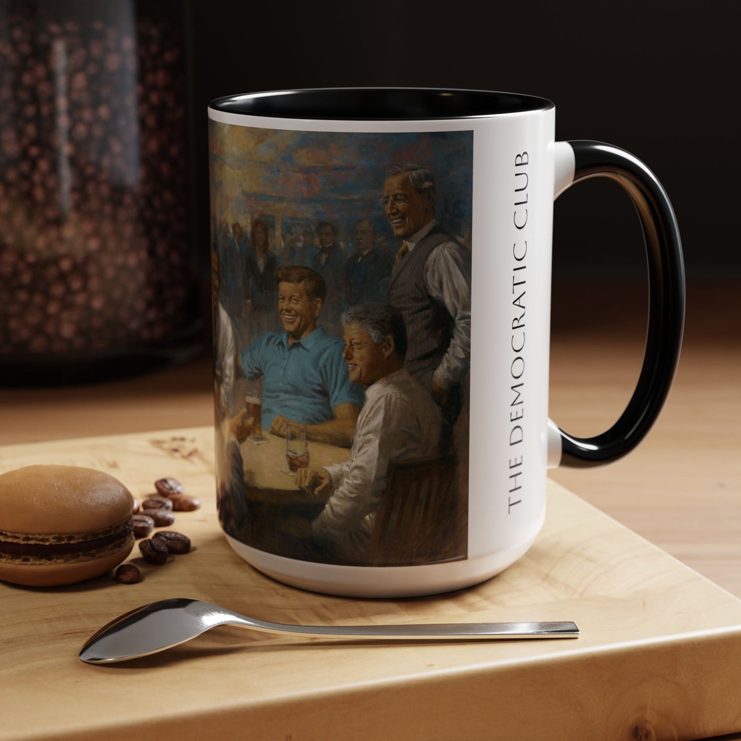 The Democrat Club Coffee Mug - 11oz & 15oz - Past Democrat Presidents Social Club with Obama