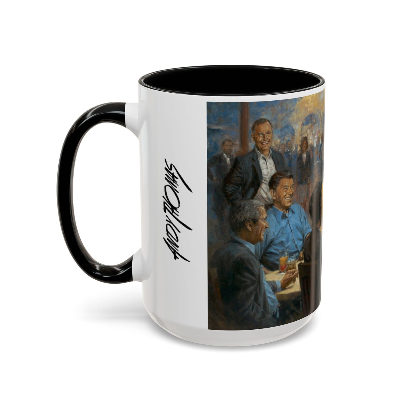 The Republican Club Coffee Mug -  Elegant Accent Coffee Mug 11oz & 15oz - Presidential Gathering Design feat. Trump