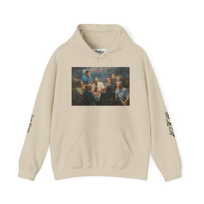 True Blues — Presidents Playing Poker Portrait Pullover