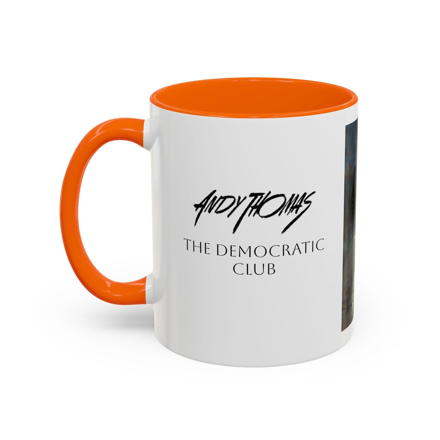 The Dem. Club Coffee Mug - 11oz & 15oz - Past Presidents Social Club with Obama Artwork - Andy Thomas Designs