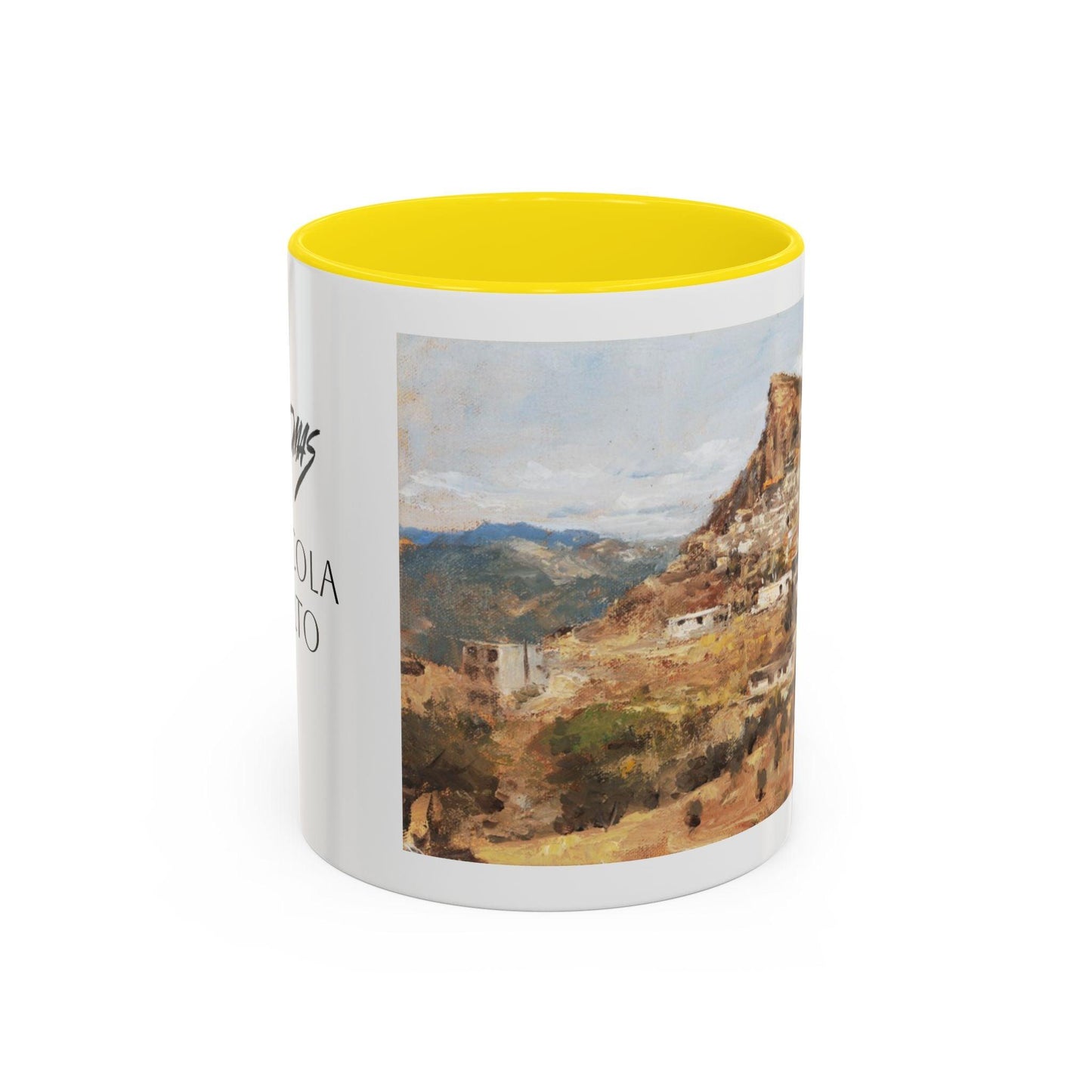 San Nicola dell'Alto - Elegant Accented Coffee Mug - 11oz & 15oz - Italian Landscapes - Andy Thomas Designs