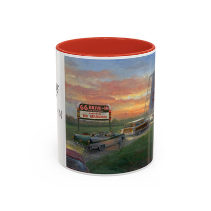 Retro Drive-In Coffee Mug - 66 Theatre Nostalgia - Andy Thomas Designs